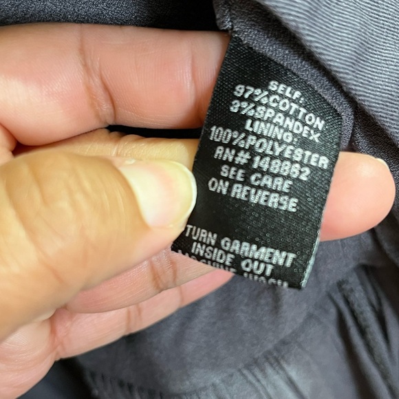 Torrid Ruffle Hem Military Jacket Coat Gray Button Front Size 0 Stretch - Picture 6 of 11